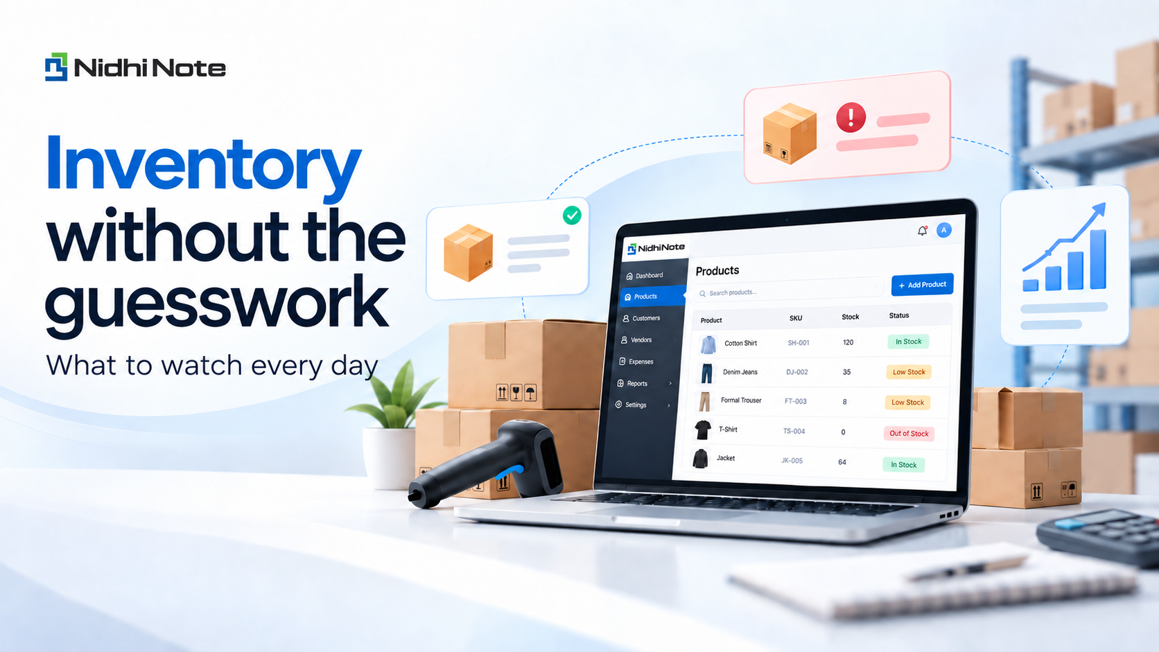 Inventory without the guesswork: What to watch every day